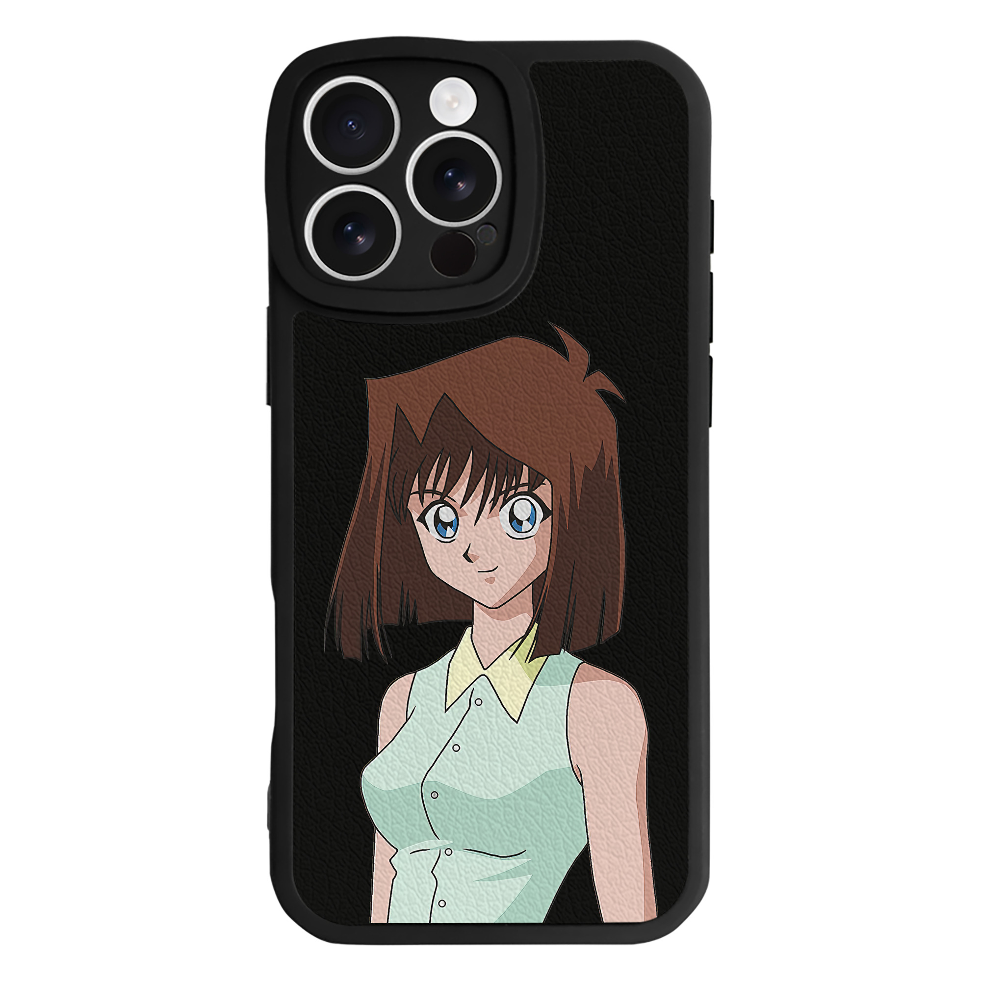 遊☆戯☆王 Yu-Gi-Oh! 【iPhone 16シリーズ対応】シリコンスマホケース（レザー調） 材質：シリコン